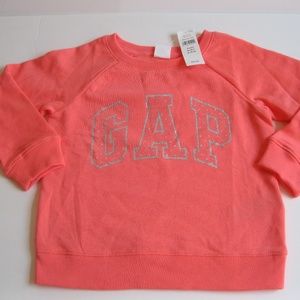 Baby Gap Girl Toddler 5T 5YRS PINK GAP SweatShirt